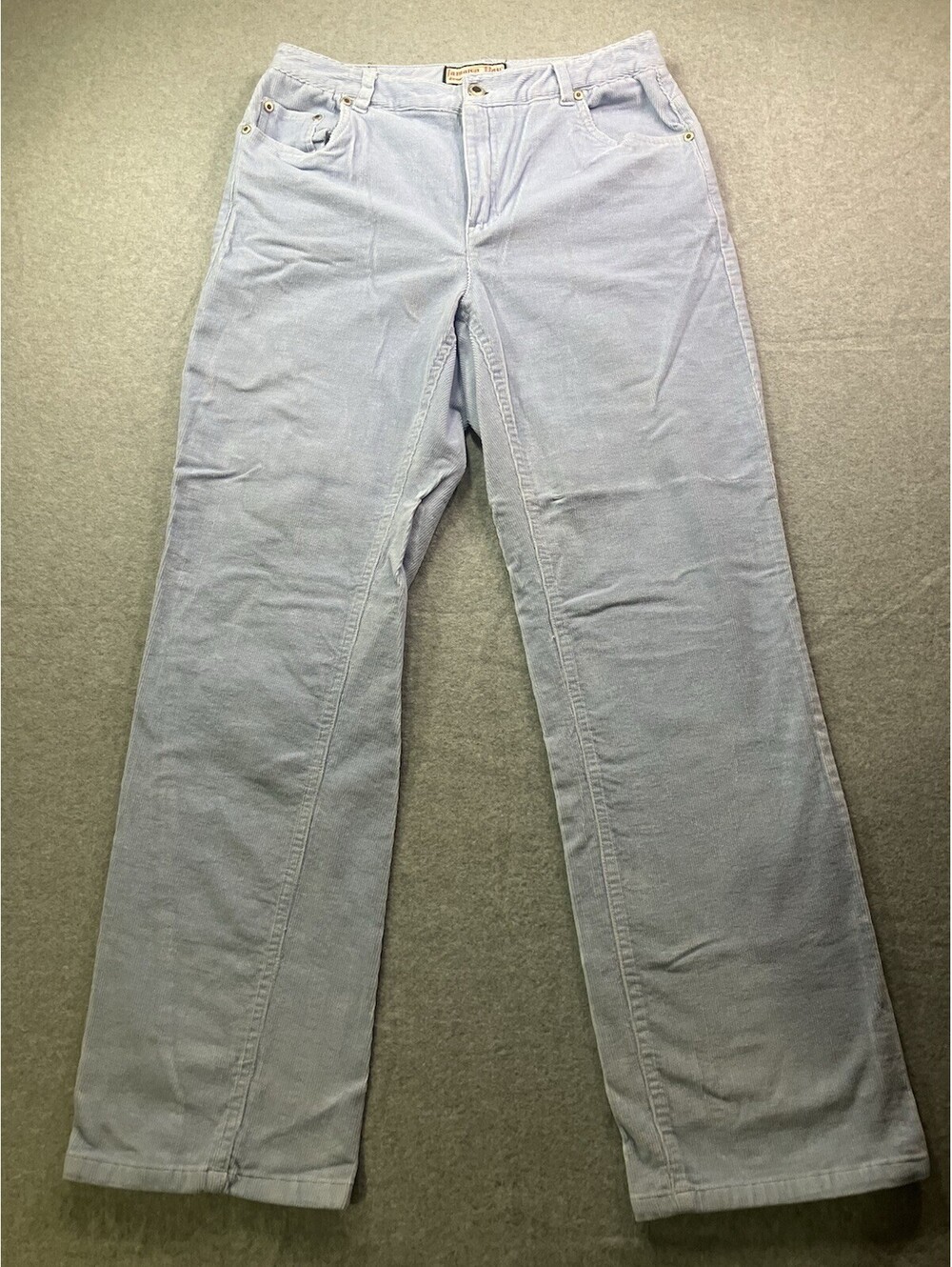 Jamaica Bay Corduroy Pants Jeans Women Size 10 Corduroy Light Blue